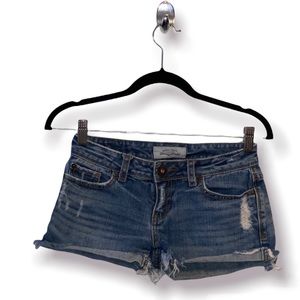Aeropostale Vintage Y2K Low rise jean short shorts size 00